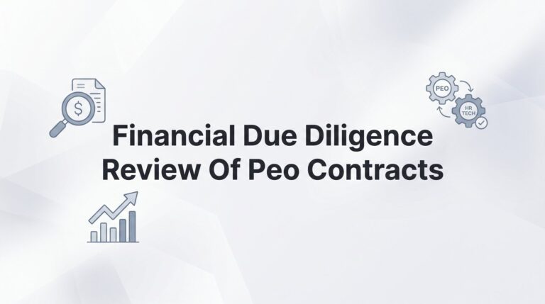 7 Financial Due Diligence Steps Before Signing a PEO Contract