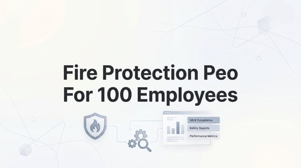 7 Strategies for Choosing a Fire Protection PEO When You Have 100 Employees