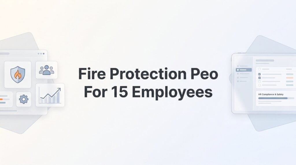7 Strategies for Choosing a Fire Protection PEO When You Have 15 Employees