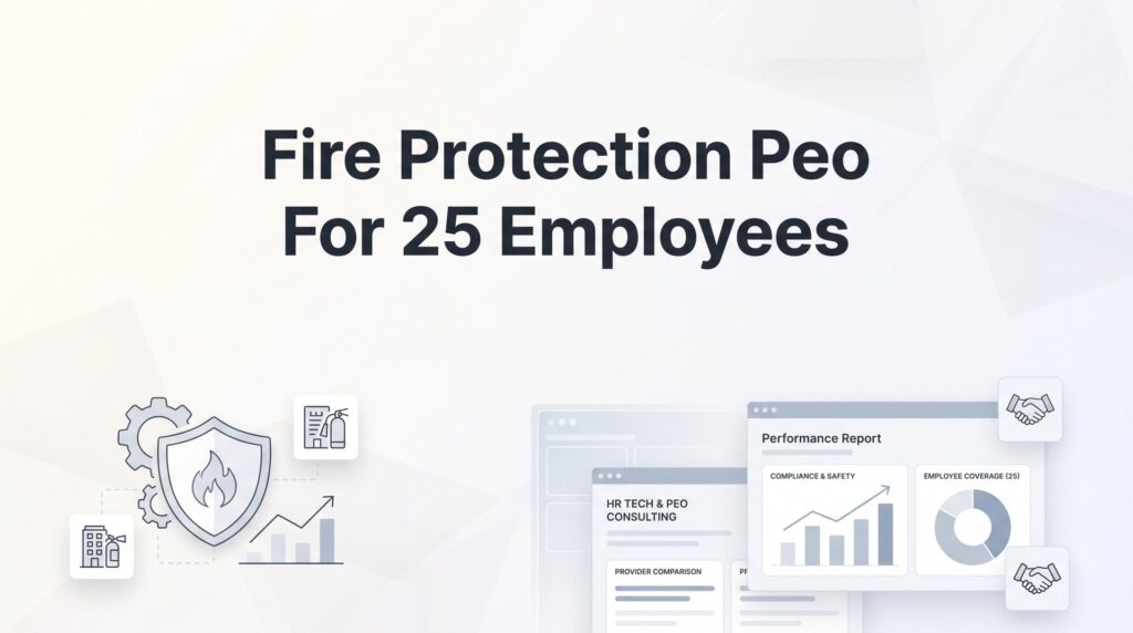 7 Strategies for Choosing a Fire Protection PEO When You Have 25 Employees