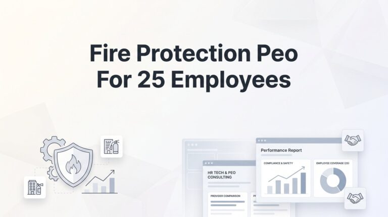 7 Strategies for Choosing a Fire Protection PEO When You Have 25 Employees
