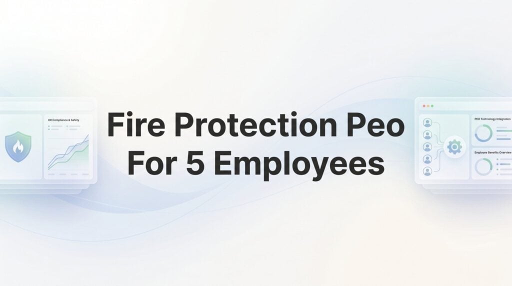 7 Strategies for Finding the Right Fire Protection PEO When You Only Have 5 Employees