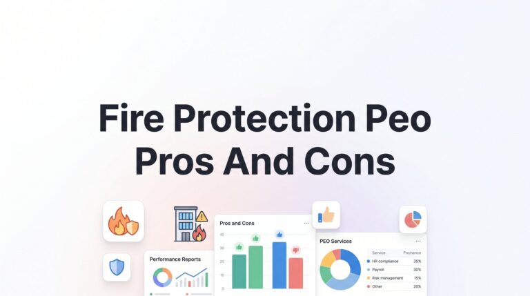 Fire Protection PEO Pros and Cons: What Business Owners Actually Need to Know