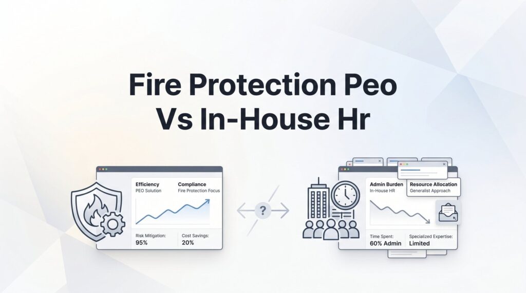 Fire Protection PEO vs In-House HR: 7 Decision Strategies That Actually Matter