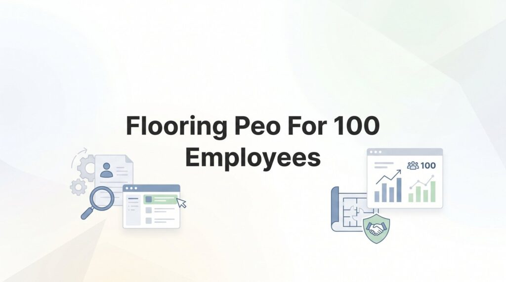 7 Strategies for Selecting a Flooring Industry PEO at the 100-Employee Threshold