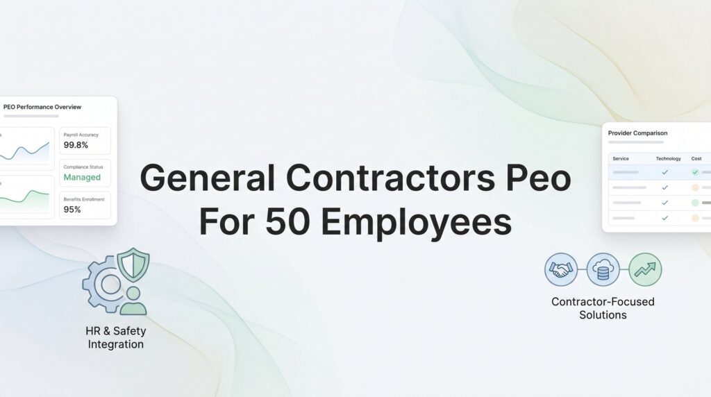 7 Strategies for General Contractors With 50 Employees to Get the Most From a PEO
