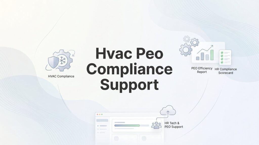 HVAC PEO Compliance Support: What It Actually Covers and When It Falls Short