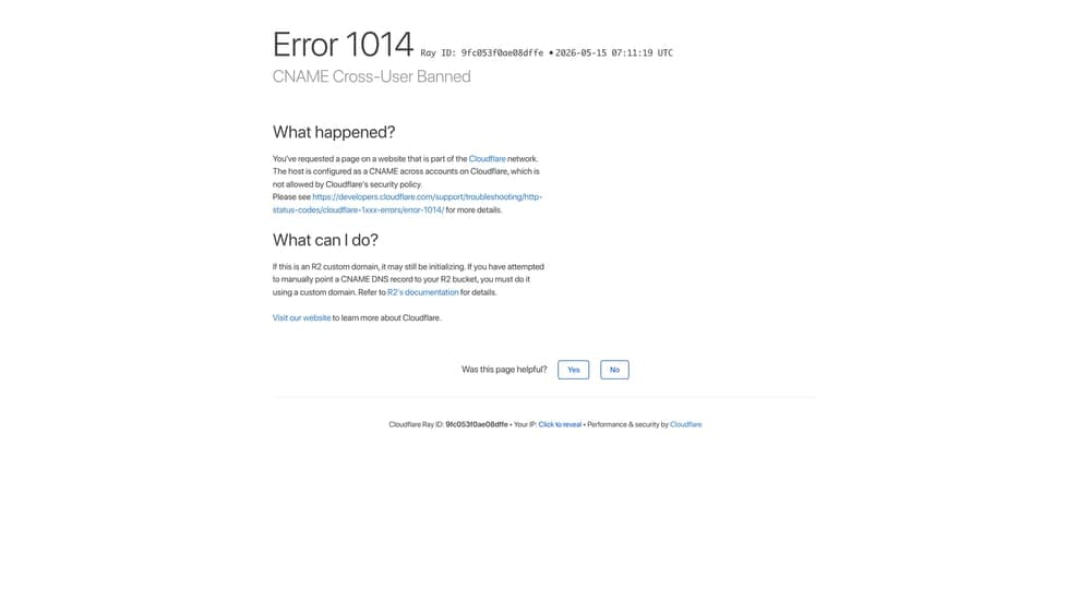 Screenshot of Mineral website