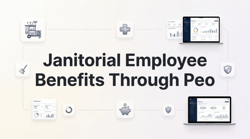 Janitorial Employee Benefits Through a PEO: What Business Owners Actually Get