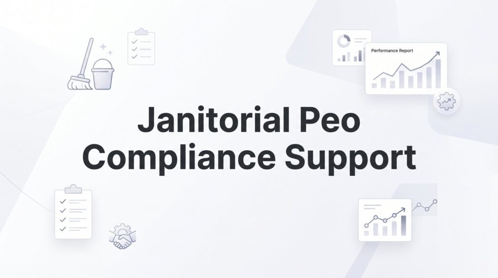 Janitorial PEO Compliance Support: What It Actually Covers and Why It Matters