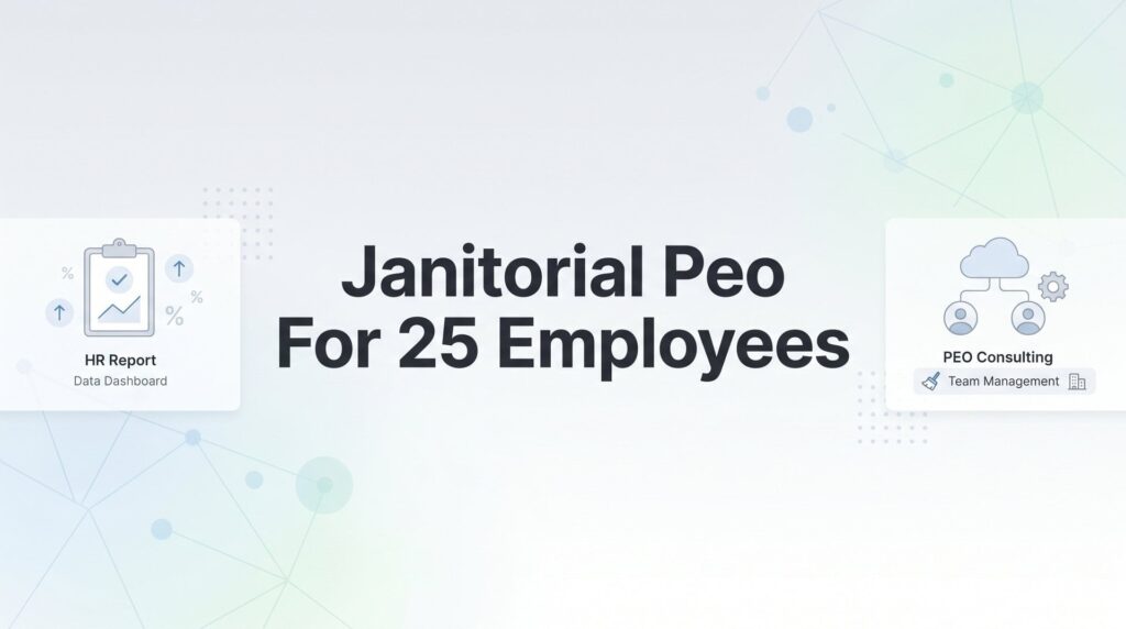 7 Strategies for Choosing a Janitorial PEO When You Have 25 Employees