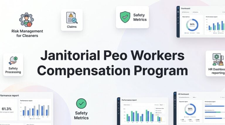 Janitorial PEO Workers Compensation Program: What It Is and Why It Matters for Cleaning Companies