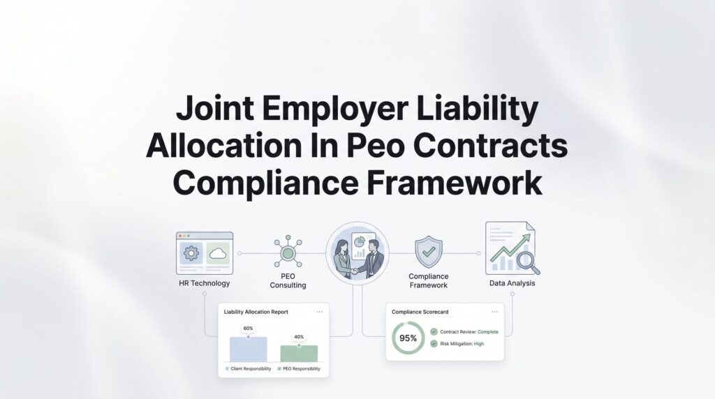 Joint Employer Liability Allocation in PEO Contracts: A Practical Compliance Framework