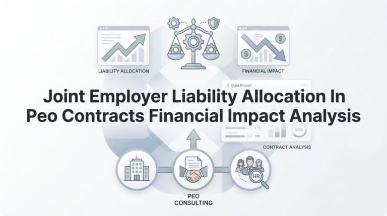 Joint Employer Liability Allocation in PEO Contracts: What It Actually Costs You
