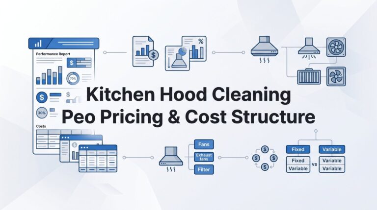 PEO Pricing for Kitchen Hood Cleaning Companies: What You’re Actually Paying For
