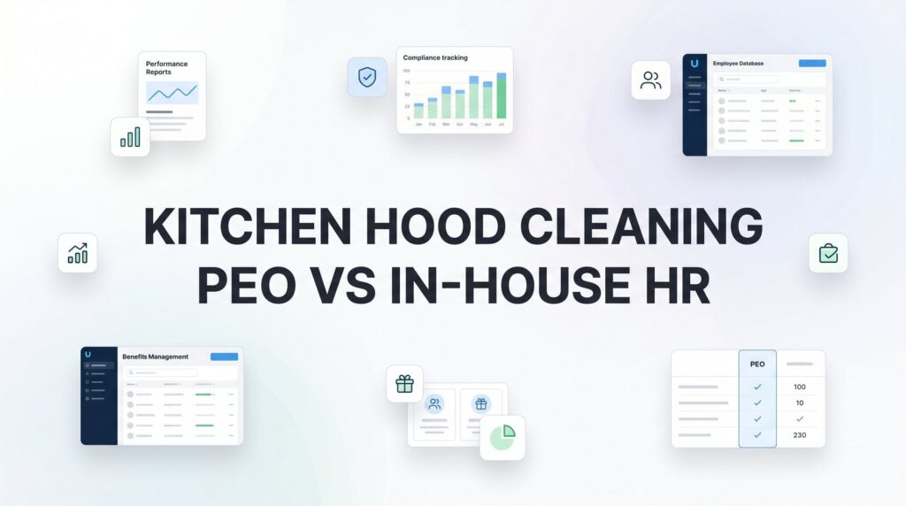 PEO vs In-House HR for Kitchen Hood Cleaning Companies: How to Decide