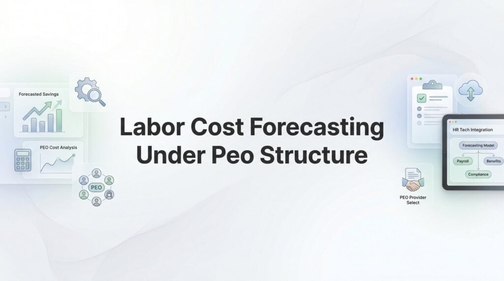 How to Forecast Labor Costs Under a PEO Structure: A Practical Step-by-Step Guide