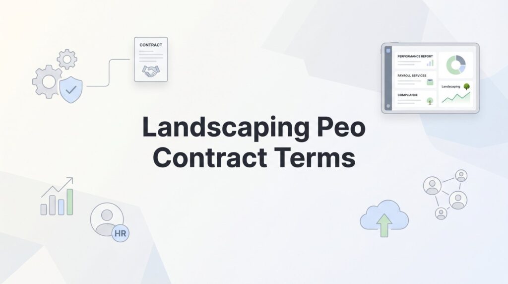 Landscaping PEO Contract Terms: What to Watch Before You Sign