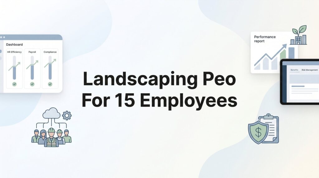 7 Smart Strategies for Choosing a Landscaping PEO When You Have 15 Employees
