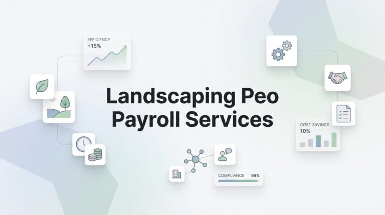 Landscaping PEO Payroll Services: What They Actually Handle and Whether You Need One
