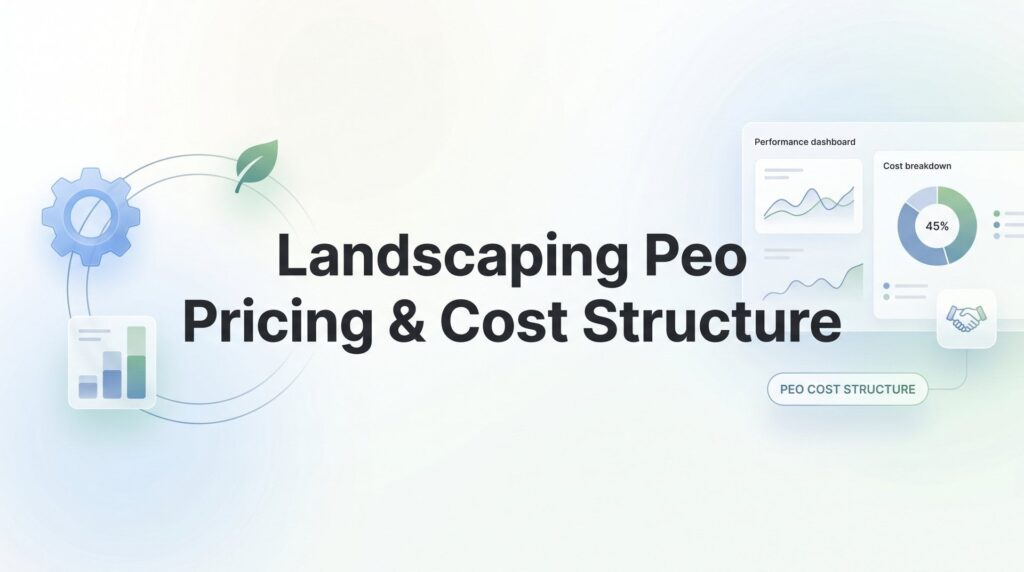 Landscaping PEO Pricing & Cost Structure: What You’ll Actually Pay