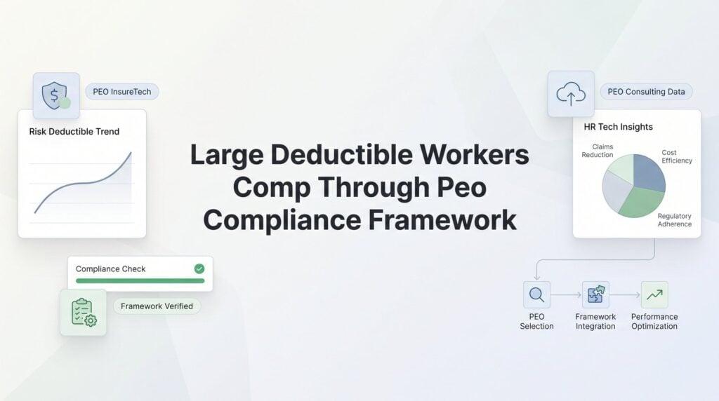 Large Deductible Workers Comp Through a PEO: The Compliance Framework You Need to Understand
