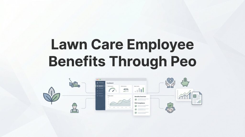 Lawn Care Employee Benefits Through PEO: What Owners Actually Need to Know