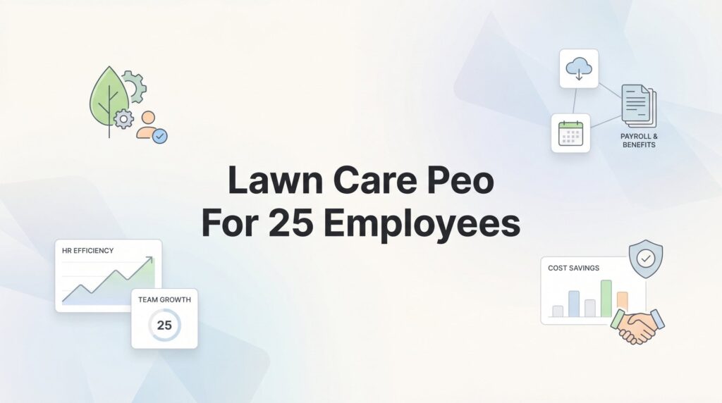 7 Smart Strategies for Choosing a PEO When You Have 25 Lawn Care Employees