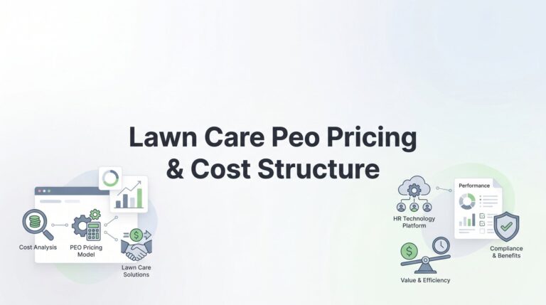 Lawn Care PEO Pricing & Cost Structure: What You’ll Actually Pay