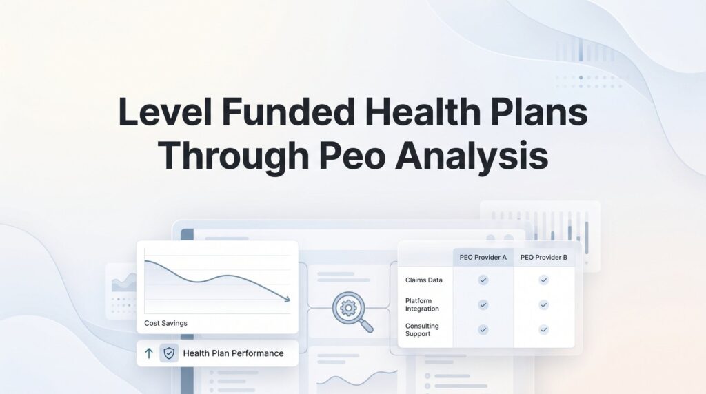 Level Funded Health Plans Through a PEO: What Business Owners Actually Need to Know