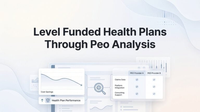 Level Funded Health Plans Through a PEO: What Business Owners Actually Need to Know