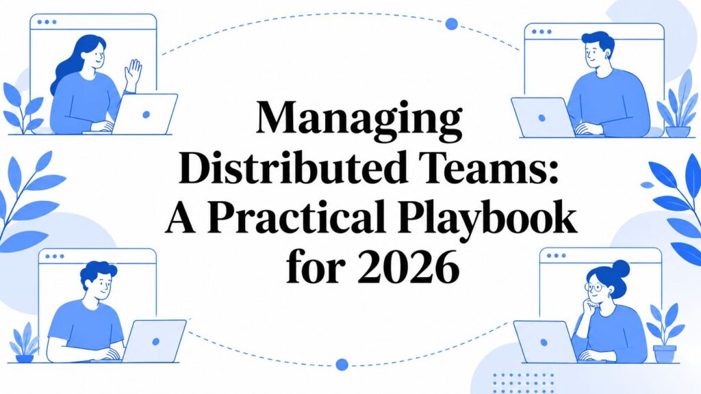 Managing Distributed Teams: A Practical Playbook for 2026