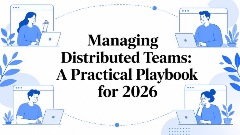 Managing Distributed Teams: A Practical Playbook for 2026