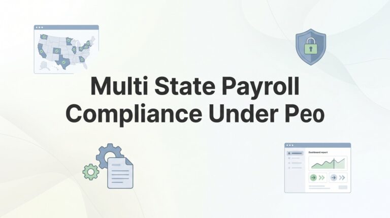 How to Set Up Multi-State Payroll Compliance Under a PEO: A Practical Walkthrough