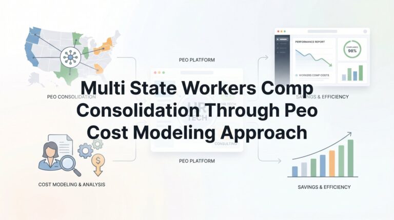 Multi-State Workers’ Comp Consolidation Through a PEO: A Cost Modeling Approach