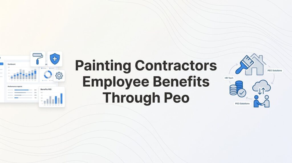 Painting Contractors Employee Benefits Through PEO: What Actually Makes Sense for Your Crew