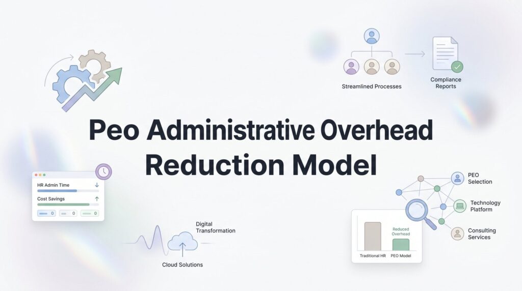 PEO Administrative Overhead Reduction Model: How the Math Actually Works