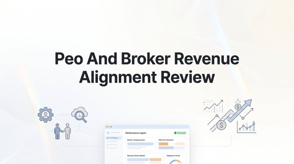 How to Conduct a PEO and Broker Revenue Alignment Review: A Practical Guide
