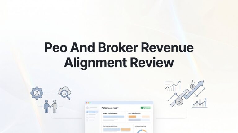 How to Conduct a PEO and Broker Revenue Alignment Review: A Practical Guide