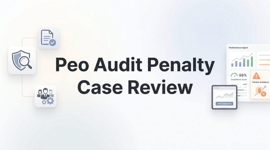 PEO Audit Penalty Case Review: What Business Owners Need to Know Before It’s Too Late
