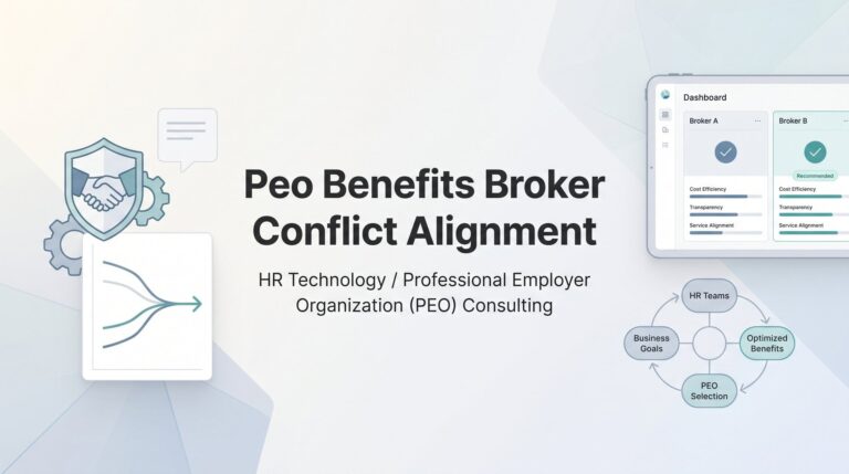 How to Align Your Benefits Broker and PEO to Avoid Costly Conflicts
