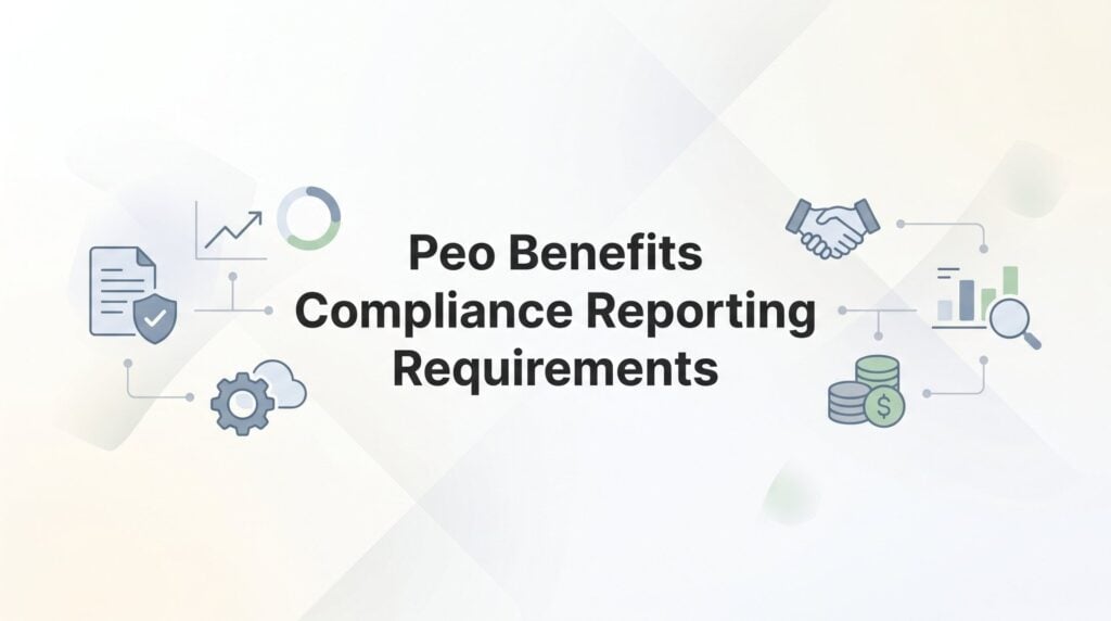PEO Benefits Compliance Reporting Requirements: What Your Business Actually Needs to Track