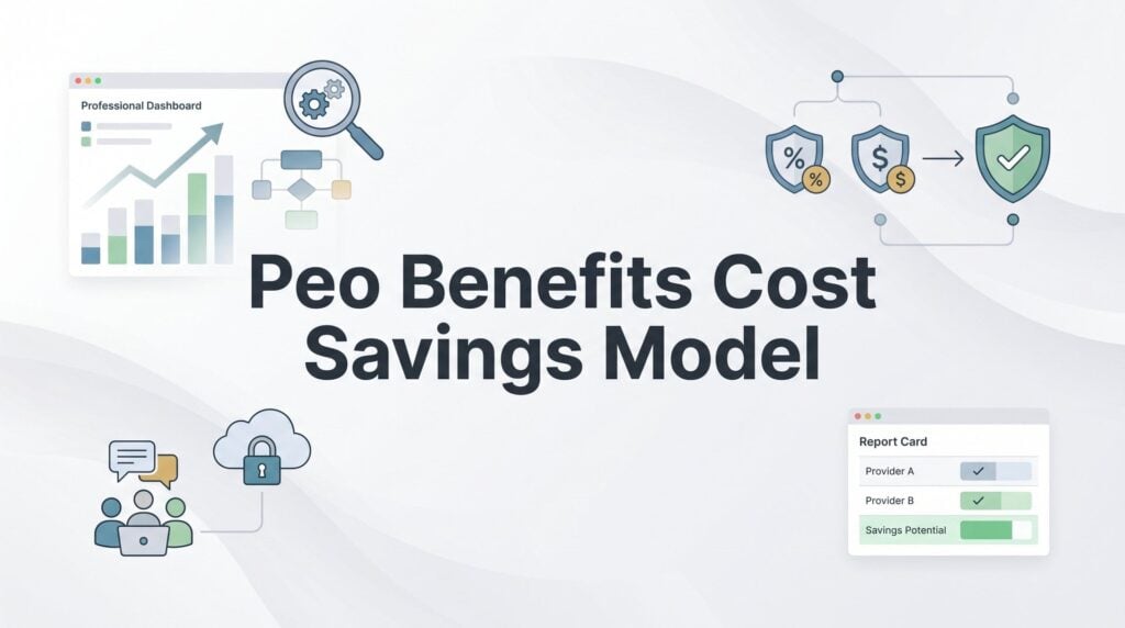 PEO Benefits Cost Savings Model: How to Actually Calculate What You’ll Save