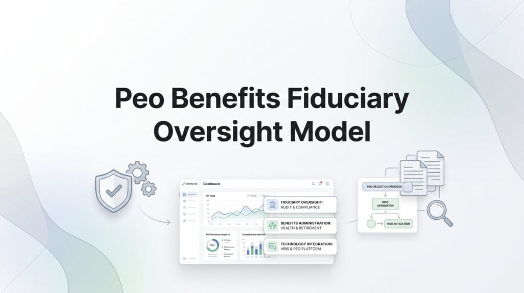 PEO Benefits Fiduciary Oversight Model: What Business Owners Actually Need to Know