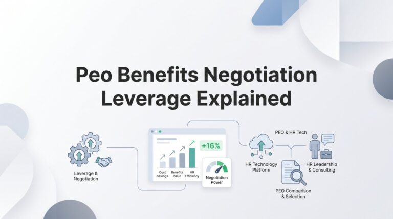 PEO Benefits Negotiation Leverage Explained: How Pooled Buying Power Actually Works