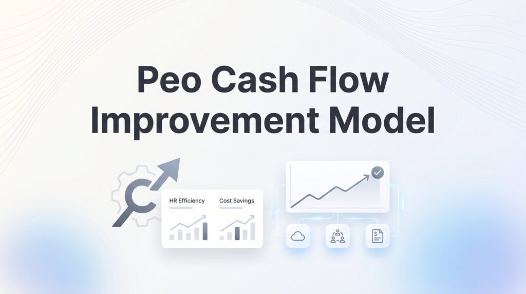 PEO Cash Flow Improvement Model: How Co-Employment Actually Affects Your Working Capital