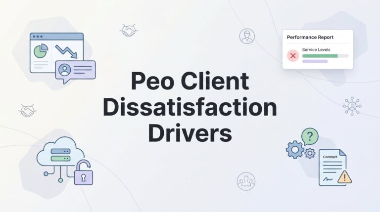 7 PEO Client Dissatisfaction Drivers (And How to Avoid Them Before You Sign)