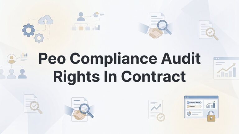 PEO Compliance Audit Rights in Your Contract: What You’re Actually Entitled To