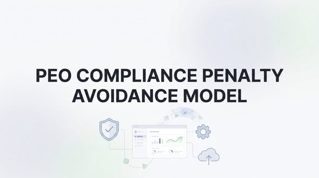 PEO Compliance Penalty Avoidance Model: How the Co-Employment Shield Actually Works