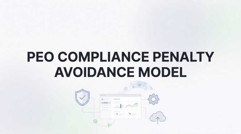 PEO Compliance Penalty Avoidance Model: How the Co-Employment Shield Actually Works